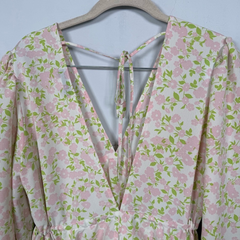 Topshop Light Floral Maxi Dress, Size 6, Great Condition - Picture 12 of 16